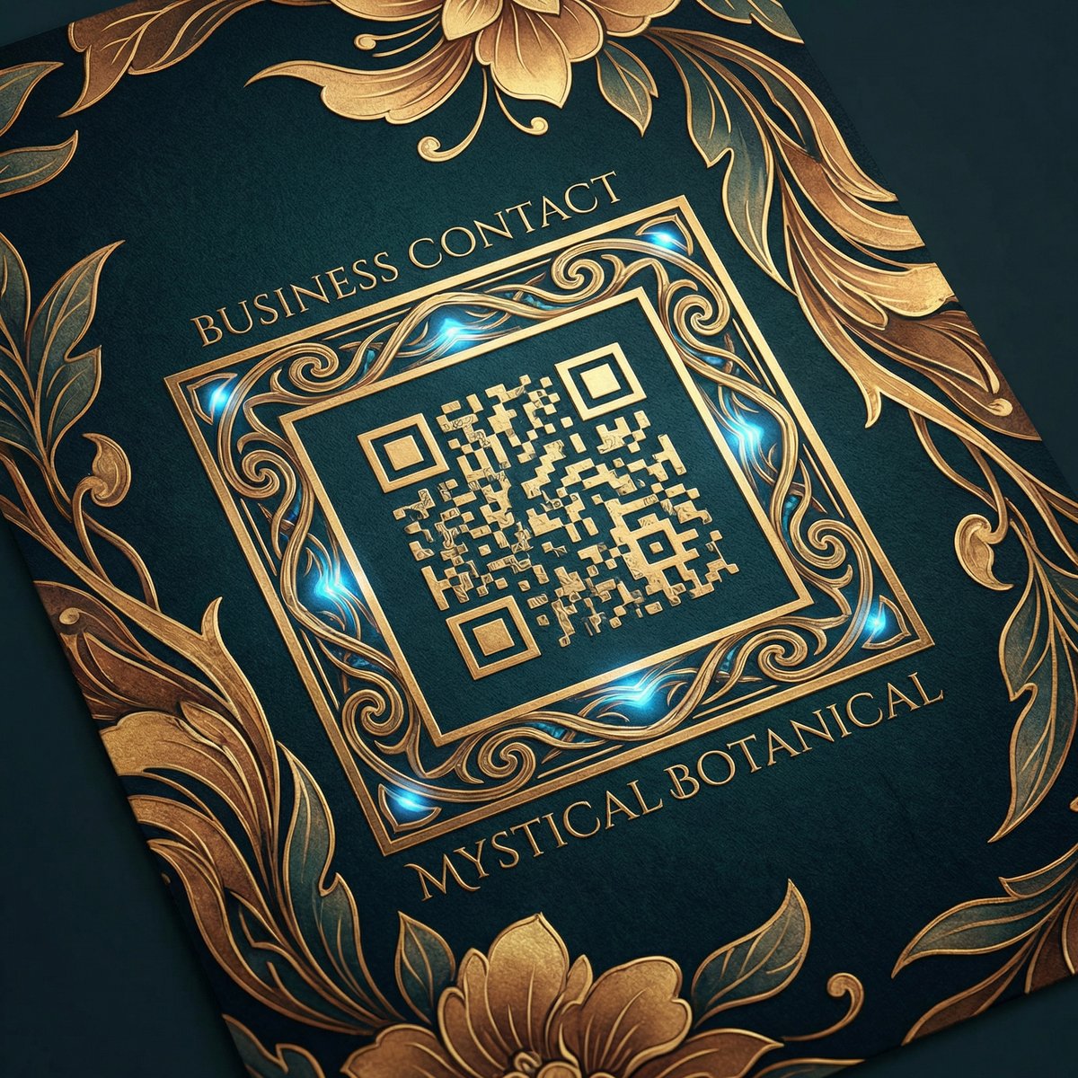 黄色仓库商务二维码